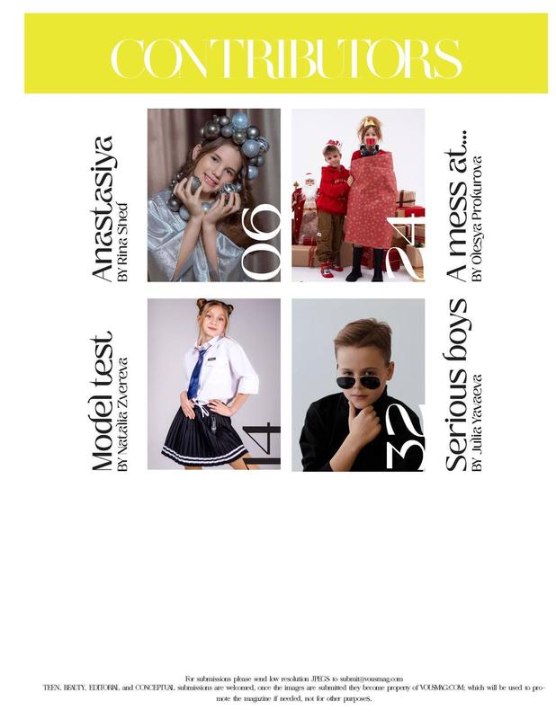 VOUS Magazine — Contributors